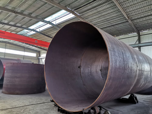 日产300吨兰炭烘干机筒体